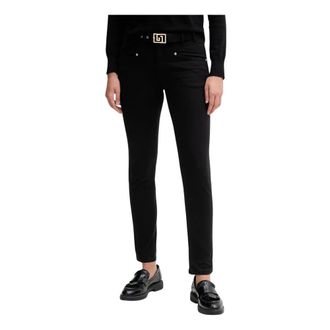 Gaud&igrave; Dames, Jeans, Zwart, Maat: W25 Katoen