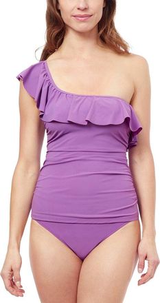 Gottex Tutti Frutti One Shoulder Ruffle One-Piece