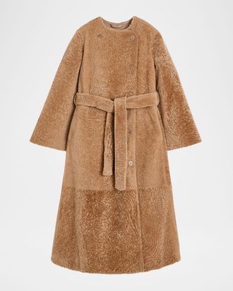 By Malene Birger Sandria Reversible Shearling Coat