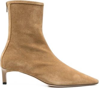 Dear Frances Topo Bootie - Dames - Schoenen - Beige - Maat: 39 EU Zijde