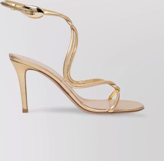 Gianvito Rossi metallic leather sandals