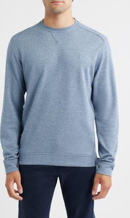 Johnnie-O Stones Crewneck Sweatshirt in Helios Blue at Nordstrom, Size Xx-Large