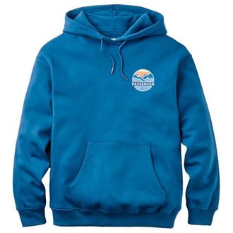 Passenger Laidback Relaxed Fit Hoodie Hoodie f&uuml;r Herren | blau