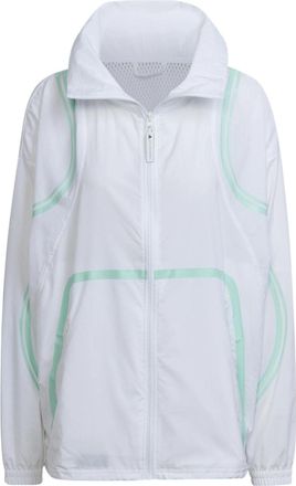 adidas (WMNS) adidas By Stella Mccartney Truepace Woven Jacket Asia Sizing White HD9121