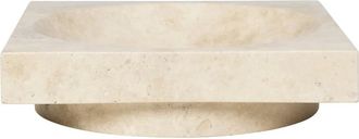 Ferm Living Hew Dekoschale, H 7 cm, Travertin