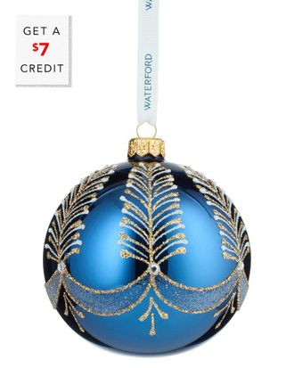 Waterford Holiday Heirlooms Bauble Ornament With $7 Credit