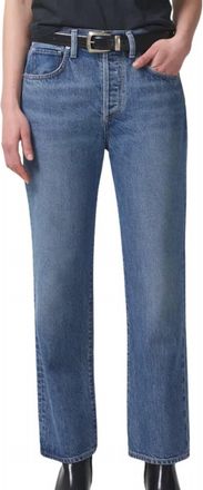Citizens Of Humanity Womens Emery Crop Relax Straight Jeans In Siesta