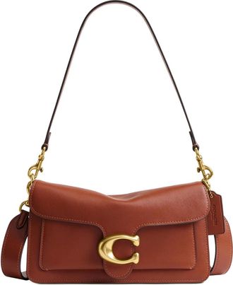 Coach Tabby leather shoulder bag - women - Calf Leather - One Size - Brown