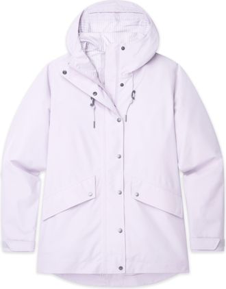 Stio | Womens Lupine Hooded Jacket, Size Extra Small in Lavender Haze