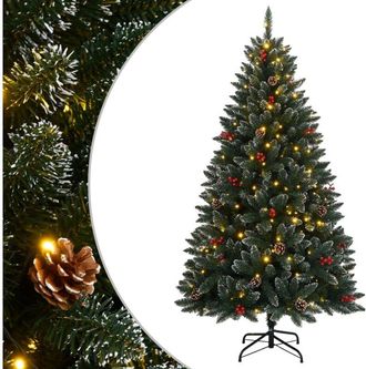 vidaXL Rbol De Navidad Artificial 150 Leds 150 Cm Vidaxl
