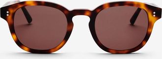 Messy Weekend BILLE Tortoise Gradient Brown Mens Sunglasses Tortoiseshell Size 49