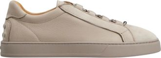 Tod's Sneakers van Nubuck - Heren - Sneakers - Grijs - 40 EU - Leer - Schoenen