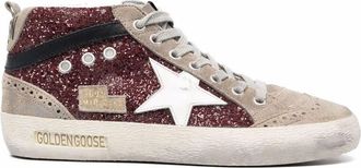Golden Goose Trainers Glitter Upper Mid Star