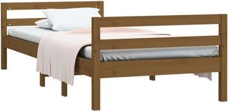 vidaXL Giroletto Ambra 90x200 cm in Legno Massello di Pino - Vidaxl