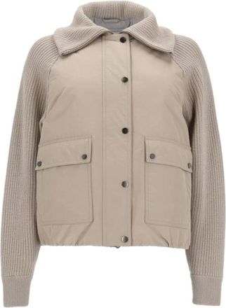 Brunello Cucinelli Mujer, Chaquetas, Beige, Talla: L