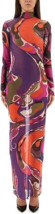 Pucci Orchid Print Dress