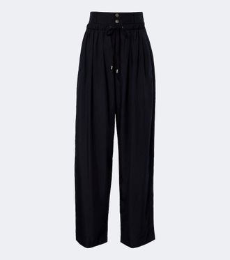 Isabel Marant Pantaloni Inaya a gamba larga