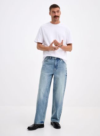 Le 31 Mens Faded light blue jean Bristol fit - Loose