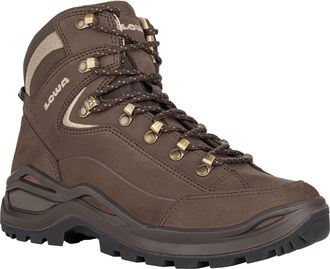 Lowa Wanderschuh LOWA RENEGADE EVO LL MID WS, Damen, Gr. 37,5, espresso, anthrazit, Leder, Schuhe Wanderschuh, aus Leder und mit Vibram Sohle