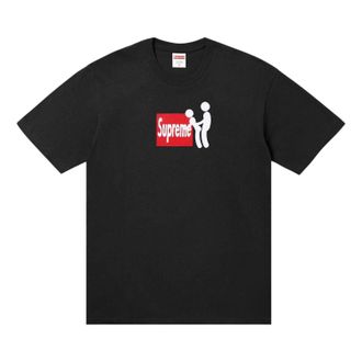 SUPREME Stick T-shirt Black FW25T35-BLK