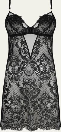 Lise Charmel Diva Glamour Scalloped Lace Baby Doll