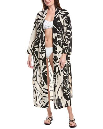Vitamin A Palmilla Linen Robe