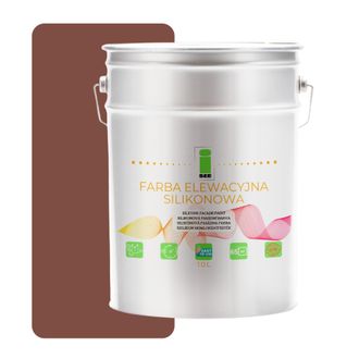 OEM Pintura De Fachada De Silicona Marr&oacute;n 10l Permeable Al Vapor + Biocidas