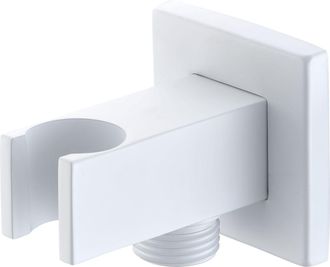 GreenIce Supporto Doccia Bianco Quadrato [imex]