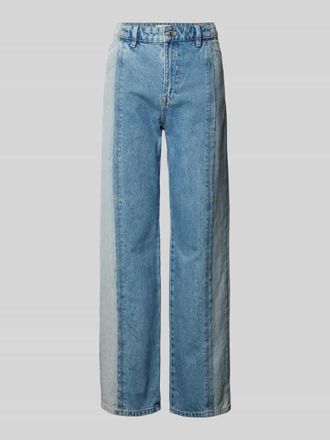 Mango Wide Leg Jeans im 5-Pocket-Design Modell OLIVIA in Jeansblau, Gr&ouml;&szlig;e 42