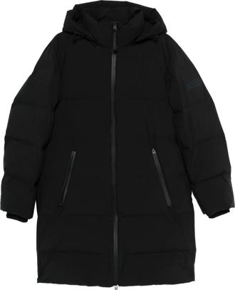 Marc O'Polo x FUNCTION MOP jas met capuchon en rits - Zwart