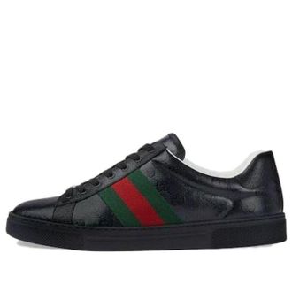 Gucci Ace GG Crystal canvas sneaker Black 760775-FACRF-1163