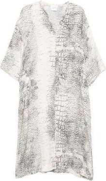 Nude | Neck Animalier Dress - 38