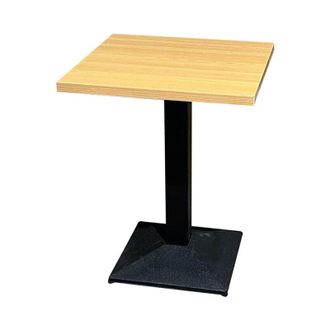 Regalos Miguel Regalos Miguel - Mesas Auxiliares - Mesa Kuat Black 70 Cm - Madera Clara