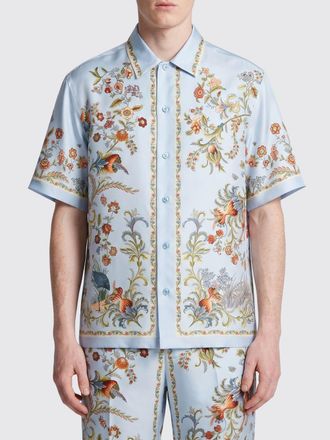 Etro Camicia Etro in seta con stampa Paisley