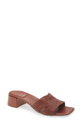 Jeffrey Campbell Coen Slide Sandal in Dark Tan at Nordstrom, Size 11