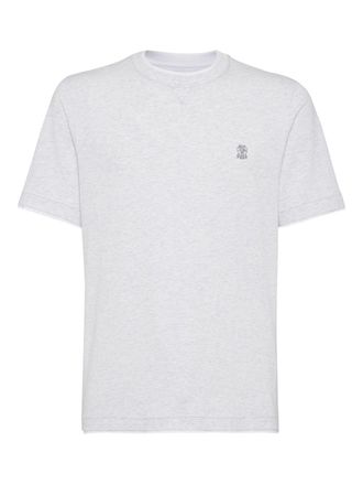 Brunello Cucinelli Brunello Cucinelli Logo Cotton T Shirt