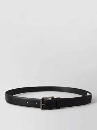 Dolce & Gabbana leather logo buckle belt