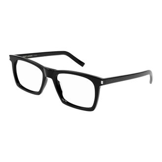 Saint Laurent Square Full Rim Eyeglasses - Black