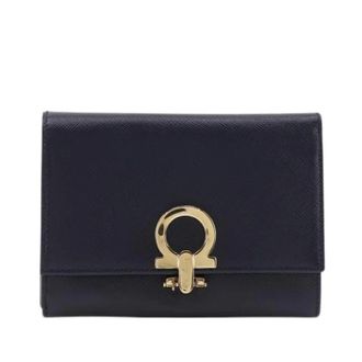 Ferragamo Pre-owned Wallets, female, Black, Size: ONE SIZE Pre-owned Small Wallet