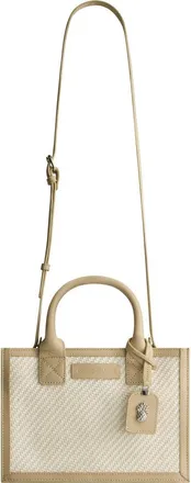 Tommy Bahama Soft Woven Modern Tote in Tan/white at Nordstrom