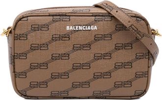Balenciaga Pre-owned Balenciaga Small BB Monogram Coated Canvas Signature Camera Bag Unisex 5UC8ONI1G8HZUGZW