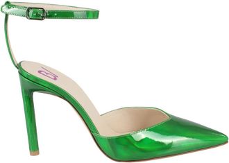 Bettina Vermillon Pumps - Dames - Pumps - Groen - 38 1/2 EU - Schoenen