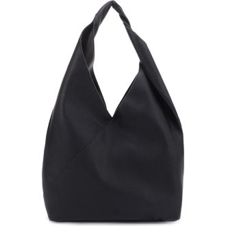 Mali + Lili Katie Vegan Leather Shoulder Bag in Black at Nordstrom Rack