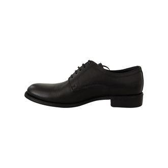 Dolce & Gabbana Klassieke Leren Oxford Schoenen met Veters - Heren - Nette schoenen - Zwart - 41 EU - Leer - Schoenen