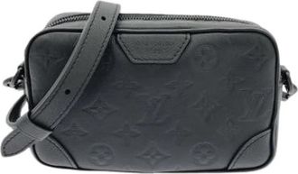 Louis Vuitton Pre-owned Schoudertas - Heren - Vintage Schoudertas - Zwart - ONE Size - Leer - Vintage