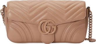 Gucci (WMNS) Gucci GG Marmont Matelasse Shoulder Bag Rose Pink 734814-DAAAI-2747