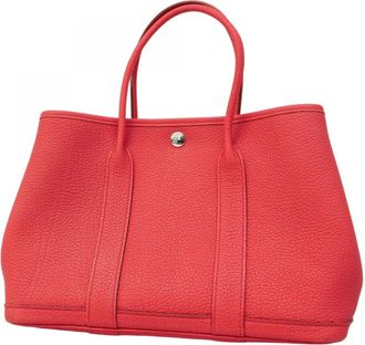 Herm&egrave;s Bougainvillier Negonda Leather Tote Bag (Pre-Owned)