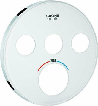 GROHE Escudo 49036 Para Smartcontrol Up-thm Redondo Con 3 Asv Blanco Luna