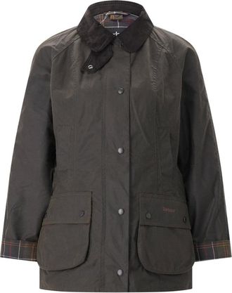 Barbour Giacca in cotone cerato - - Jackets - Donna - Marrone - XS