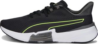 Puma PWRFrame Black Lime Squeeze 376049-08